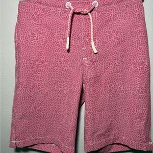 Boys SZ 8 Pink Swim Shorts
